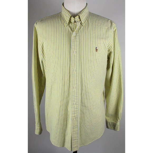 NEW Ralph Lauren Custom Slim Fit Oxford Shirt LG - Picture 2 of 6